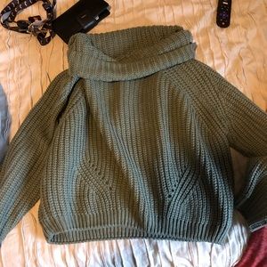 Cropped sweater